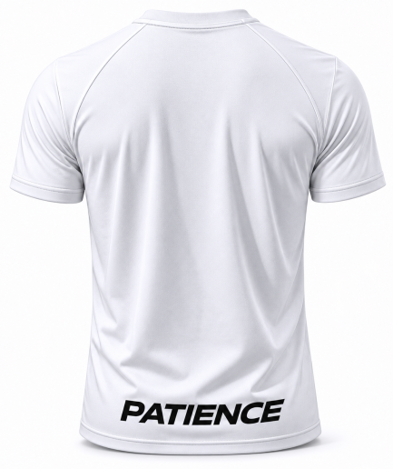 Patience Core Performance Tee – White