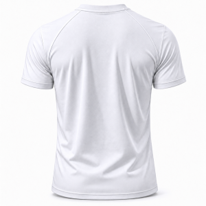 Patience Core Performance Tee – White – bakside