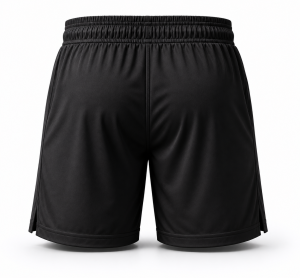 Patience Core Performance Shorts svart – bakside