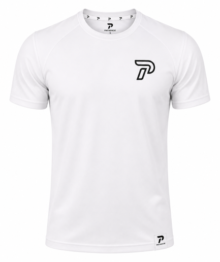 Patience Core Performance Tee – White