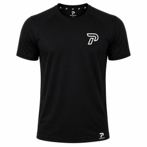 Patience Core Performance Tee – Black – forside